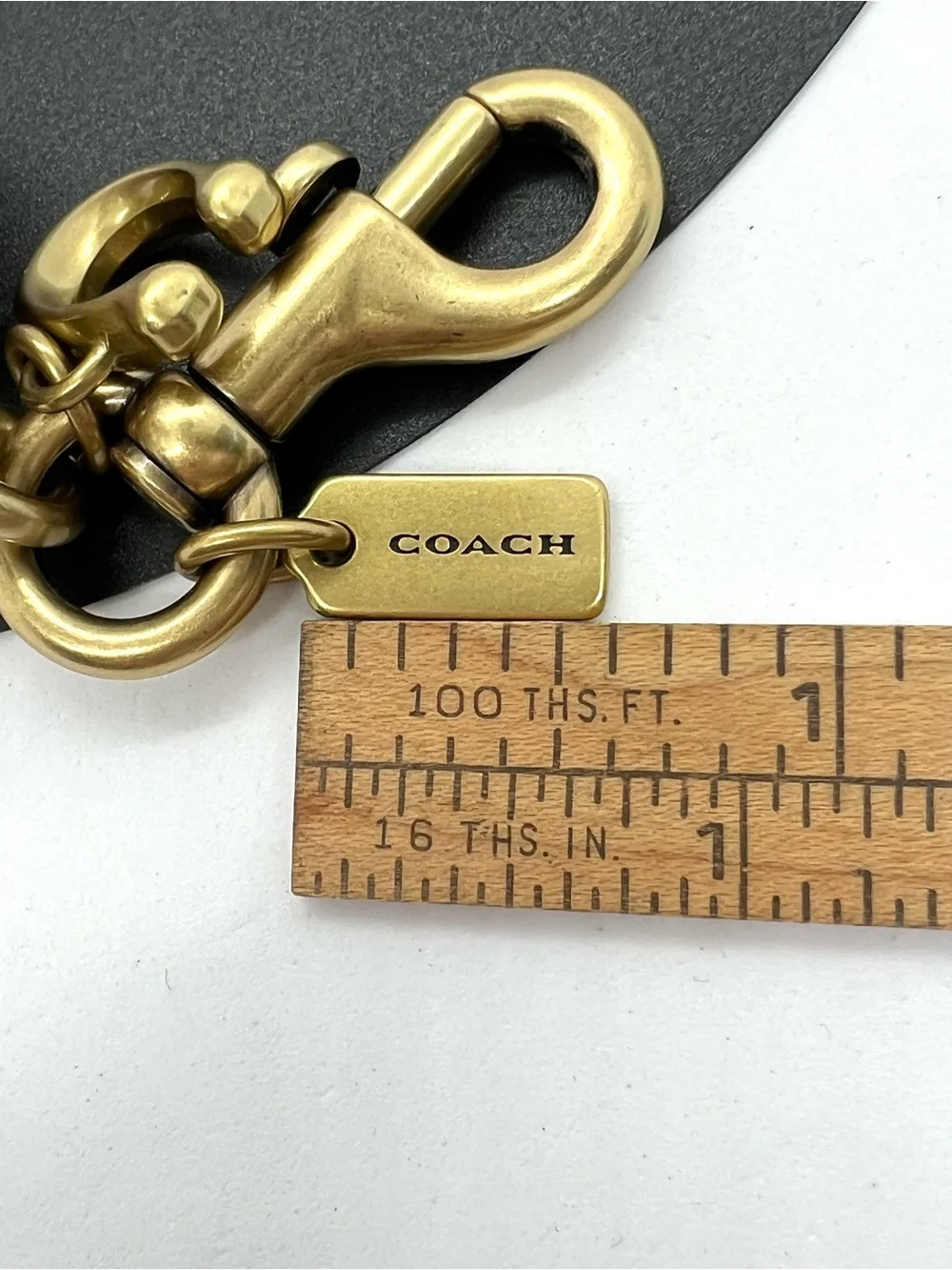 Coach RARE x Brain Dead Xerx Alien Vinyl Bag Charm Keychain CER44 Brass NWOT